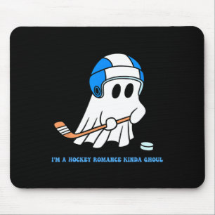 I'm A Hockey Romance Kinda Ghoul Halloween Lover  Mouse Pad