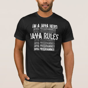 I'm a Java Nerd - Java Programmer - Java Rules T-Shirt
