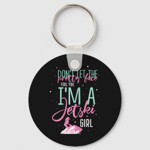 I'm A Jet Ski Girl Funny Saying Racing Key Ring