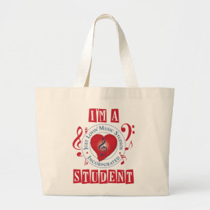 I'm A JLMS Student Jumbo Tote Bag