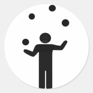 "I'm a Juggler!" Sticker