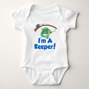 I'm A Keeper Baby Bodysuit