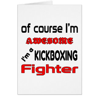 I'm a Kickboxing Fighter