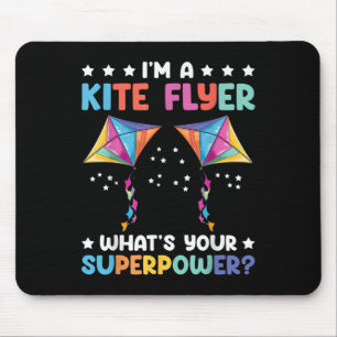 Im A Kite Flyer Kite Surfing Kite Flying Mouse Pad