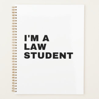 I'M A LAW STUDENT PLANNER