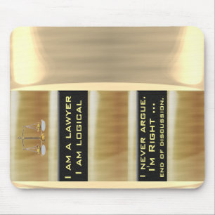 I'm a lawyer mouse pad