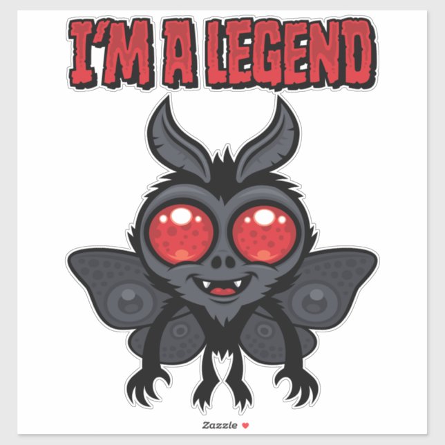 I'm A Legend - Spooky Cute Mothman (Sheet)