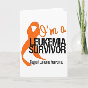 I'm a Leukaemia Survivor Card