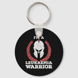 I'm a Leukaemia Warrior Leukaemia Awareness Key Ring