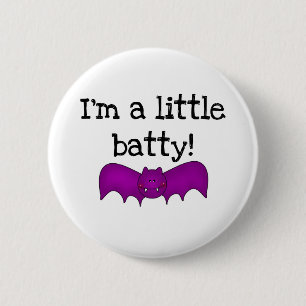 I'm a Little Batty 6 Cm Round Badge