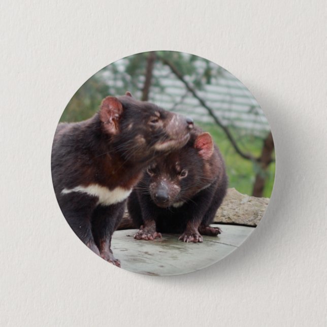 I'm A Little Devil 6 Cm Round Badge (Front)