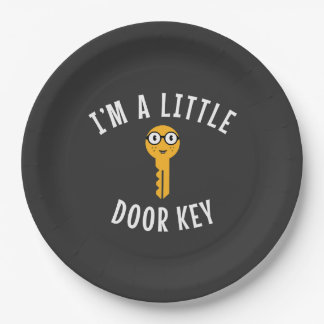 I'm a Little Door Key  Paper Plate