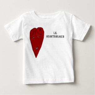 I'M A LITTLE HEARTBREAKER baby shirt