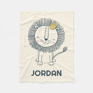 I'm A Little King Fleece Blanket