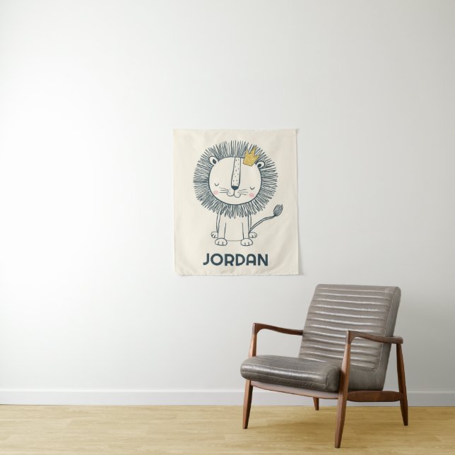 I'm A Little King Tapestry (In Situ)