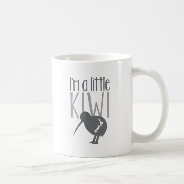 I'm a little kiwi with cute New Zealand bird Coffee Mug (Right)