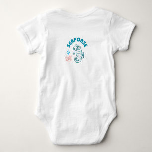 I'm a little... SEAHORSE!  Baby Bodysuit