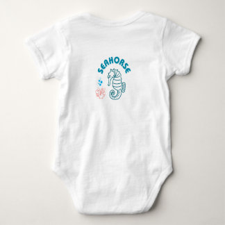 I'm a little... SEAHORSE!  Baby Bodysuit