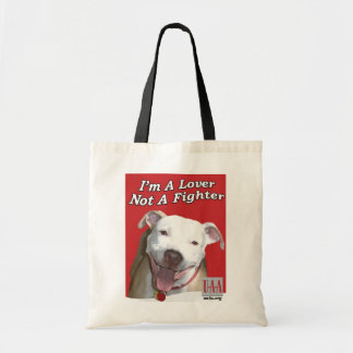 I'm a Lover not a Fighter Tote Bag