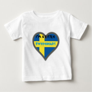 I'm A Lttle Swedeheart Baby Clothes T-Shirt