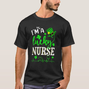 I'm A Lucky Nurse Shamrock Top Hat St Patrick's Da