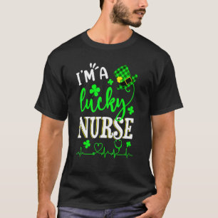 I'm A Lucky Nurse Shamrock Top Hat St Patrick's Da
