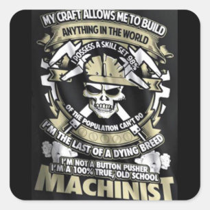 I'm a Machinist Sticker