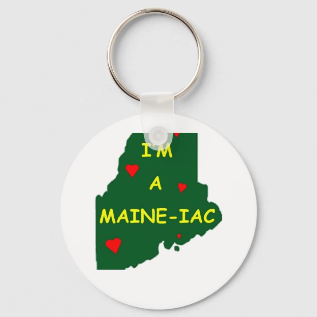 I'M A MAINE IAC KEY RING (Front)