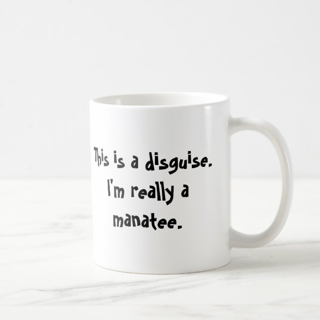 I'm a manatee coffee mug (Right)