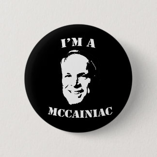 I'm a McCainiac Button