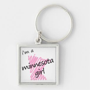 I'm a Minnesota Girl Key Ring