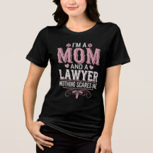 I'M A MOM AND A LAWYER. NOTHING SCARES ME