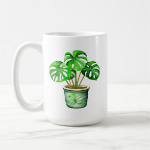 I'm a Monstera without My Coffee   Funny Plant Pun Mug
