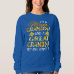 I'm a Mum Grandma And a Great Grandma Flower Sweatshirt<br><div class="desc">I'm a Mum Grandma And a Great Grandma Flower Mother's Day Gift. Perfect gift for your dad,  mum,  papa,  men,  women,  friend and family members on Thanksgiving Day,  Christmas Day,  Mothers Day,  Fathers Day,  4th of July,  1776 Independent day,  Veterans Day,  Halloween Day,  Patrick's Day</div>