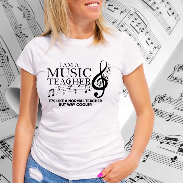 I'm A Music Teacher Tshirt (Creator Uploaded)