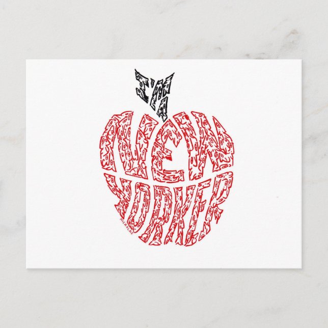 I'M A NEW YORKER POSTCARD (Front)