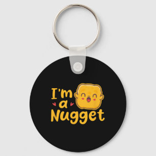 I'm A Nugget Chicken Nuggets Costume Kawaii Key Ring