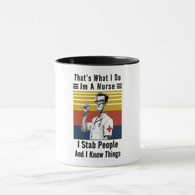 I'm A Nurse Combo Mug (Center)