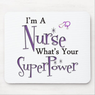 I'm A Nurse Mouse Pad