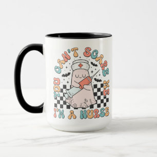 I'm A Nurse Retro Halloween Mug