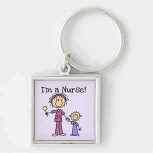 I'm a Nurse T-shirts and Gifts Key Ring