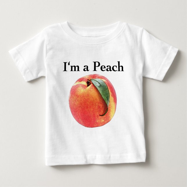 I'm a Peach Baby T-Shirt (Front)
