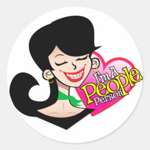 I'm A People Person Sticker