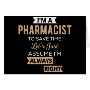I'm A Pharmacist To Save Time Let's Just Assume