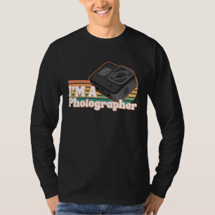 I'm a photographer, vintage colourful photographer T-Shirt