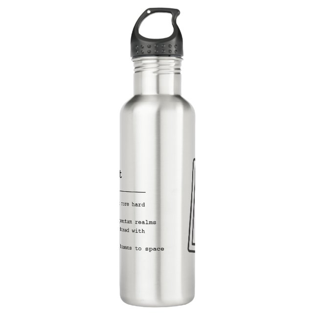 I'm a Physicist 710 Ml Water Bottle (Front)