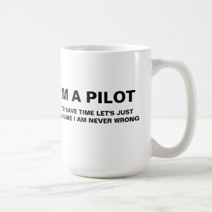 I'M A PILOT COFFEE MUG