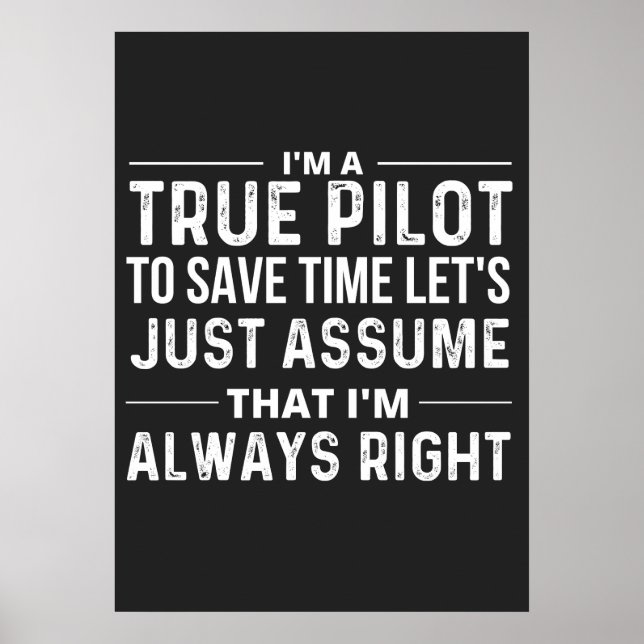 I'm a Pilot - To save time let's just assume that Poster (Front)