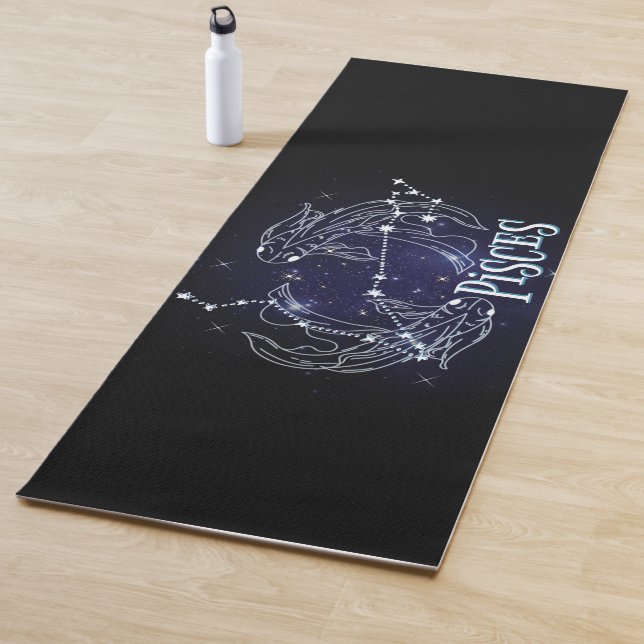 I'm A Pisces Girl. Trendy Pisces Zodiac Sign  Yoga Yoga Mat (In Situ)