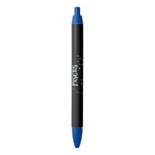 Im A Pisces Zodiac.Trendy Pisces Zodiac Sign Bla Black Ink Pen
